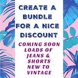 BUNDLE FOR A NICE DISCOUNT